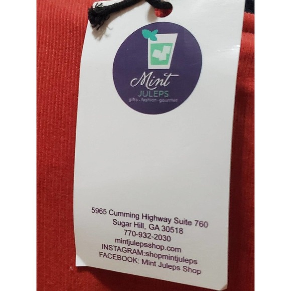 Very J Women Red Cotton Round Neck Short Sleeve Casual Knee Length Dress Small - Picture 9 of 15